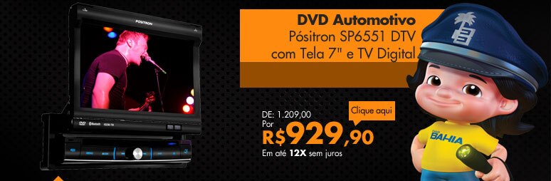 DVD Automotivo Positron SP6551