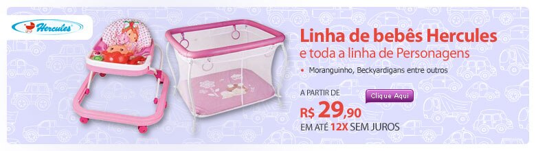 Linha de bebês Hercules e toda a linha de Personagens