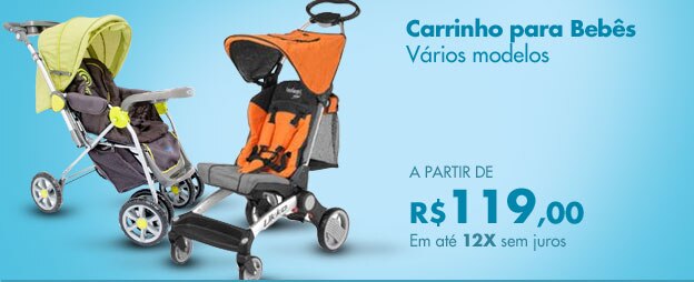Carrinho para Bebês Vários Modelos