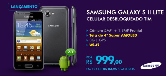Samsung Galaxy S II Lite