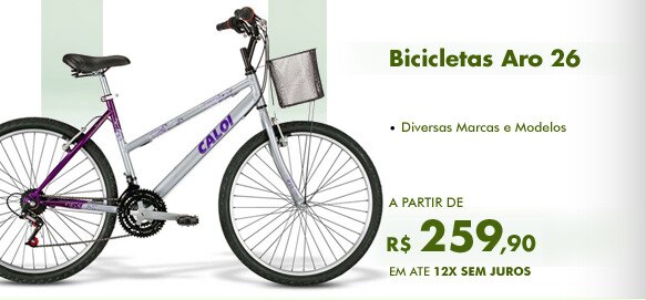 Bicicletas Aro 26