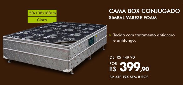 Cama Box Conjugado Simbal