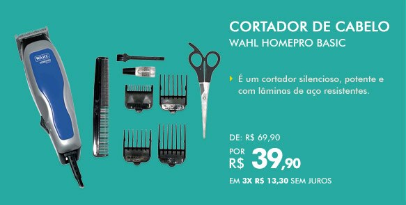 Cortador de Cabelo Wahl HomePro Basic