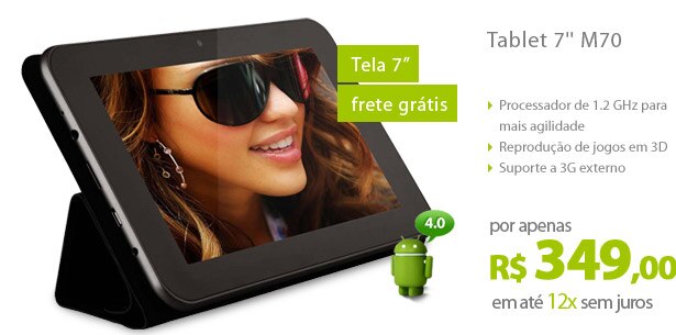 Tablet 7' M70
