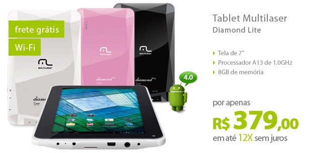 Tablet Multilaser Diamond Lite
