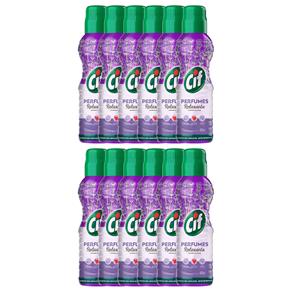 Limpador Cif Uso Geral Relaxante Perfumes 450ml  12 Unidades