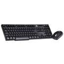 Teclado e Mouse Wireless C3 Tech Optico K-W600BK