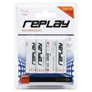Pilha AA Replay 2800mAh X4 c/ 4 Unidades