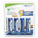Pilha Recarregável Eco-Mania Start Power EM-AA2...