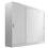 Guarda-Roupa Móveis Europa Rubi Branco/Maple c/ 3 Portas
