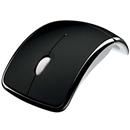 Mouse Microsoft Arc Wireless Dobrável - Preto