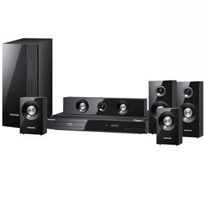 Home Theater Samsung HT-C5500/XAZ 5.1 Canais c/ Blu-ray Player, Cabo HDMI, Entrada USB, Ripping e Dock Station - 1.000 W
