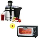 Centrífuga Mondial CF02 Preto/Prata - 250W + Mini Forno Elétrico Efficient FR-02 5 L