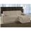 Sofá 2 Lugares American Comfort Roma em Chenille c/ Chaise - Bege