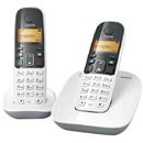 Telefone s/ Fio Gigaset Siemens A490 DECT 6.0 Branco c/ Viva-Voz, Id. Chamadas, Teclado Luminoso + Ramal