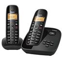 Telefone s/ Fio Gigaset Siemens A495 Preto c/ V...
