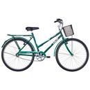 Bicicleta Aro 26 Caloi Poti com Cesto - Verde