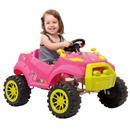 Carro Bandeirante Smart Car 2 em 1 469 - Rosa/A...