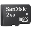 Cartão de Memória MicroSD Sandisk 2GB Preto