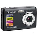 Câmera Digital Mirage Vision DC086 Preta c/ 14M...