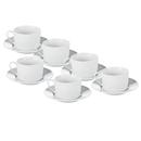Conjunto de Xícaras Inova D145201 p/ Chá - 6 Peças