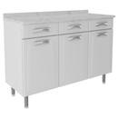 Gabinete Itatiaia Premium c/ 3 Portas, 3 Gaveta...