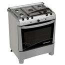 Fogão Continental 5 Bocas Novitá FGCT005PN - Inox