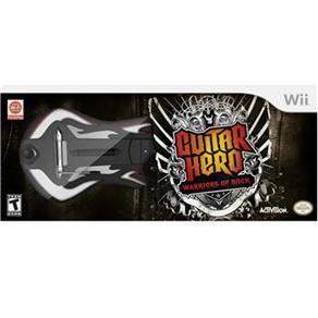 Jogo Guitar Hero:Warriors of Rock c/ Guitarra Controle - Wii - Jogos Nintendo Wii ( 257362 )