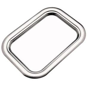 Bandeja Retangular Tramontina Rotonda Inox - 49,5x37,5cm - Bandejas ( 35495 )