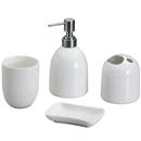 Jogo p/ Banheiro Bon Gourmet Rose 1450 c/ 4 Peças 