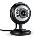 Webcam Pisc 1818 1.3MP - Preto/Prata