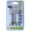 Carregador DL C25-2 Prata AA/AAA 2500MAH com 2 ...