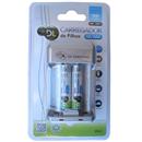 Carregador DL C9-2 AA/AAA 900MAH com 2 Pilhas A...