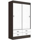 Roupeiro Zanzini Versátil Max c/ 2 Portas 33902421 - Tabaco/Branco