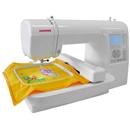 Máquina de Bordar Janome c/ 1 Agulha - MC200E