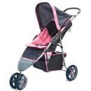 Carrinho de Bebê Ayoba! Jogger 30197R - Rosa/Cinza