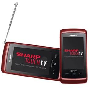 Celular Desbloqueado Oi Sharp Alice Vermelho c/ TV Digital, Câmera 3MP, FM, MP3, Bluetooth, Touchscreen, Fone e Cartão 1GB - Celulares Desbloqueados ( 299128 )