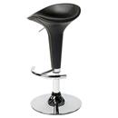 Banco Alto Stool Plus c/ Revestimento em Courino - Preto