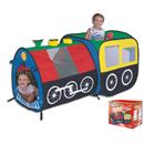 Toca locomotiva Braskit c/ 100 bolinhas 4603