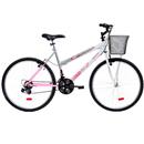 Bicicleta Aro 26 Oceano Polido Brava com 18 Mar...