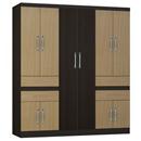 Guarda-Roupa Araplac Londres com 10 Portas e 4 ...