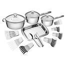 Kit Cozinha Tramontina Inox 48 Peças – Allegra/...