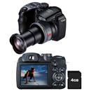 Câmera Digital GE X500 Preta c/ 16MP, LCD 2.7",...