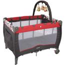Berço Cosco Toybar C66T c/ Móbile - Vermelho