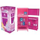 Refrigerador Duplex Xalingo Princesas c/Som 1800.9 - Rosa