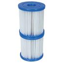Refil para Filtro Piscina Bestway - Branco/Azul