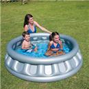 Piscina Redonda Bestway Disco Voador 414L - Cinza