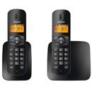 Telefone s/ Fio Philips CD1802B Preto c/ Displa...