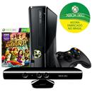 Console Microsoft Xbox 360 com 4GB de Memória + Kinect + Jogo Kinect Adventures - X360