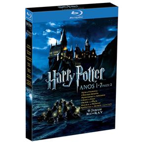 Blu-Ray - Box Coleção Harry Potter: Anos 1-7 - Parte 2 - 9 Discos